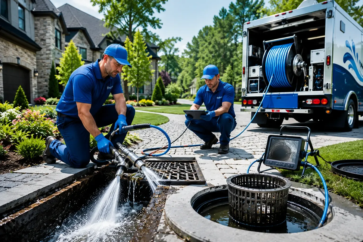 Local outdoor drain cleaning professionals in Mullica Hill, NJ